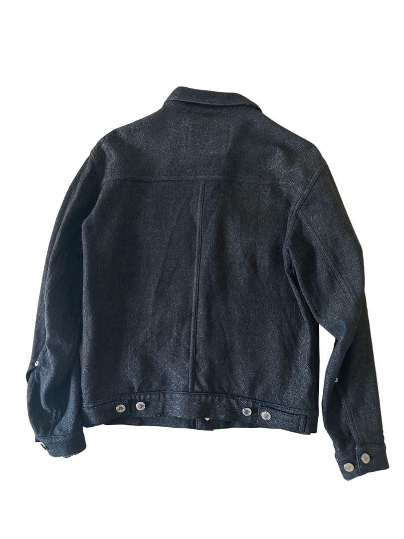 undercoverism ラメ入りウールジャケット黒アンダーカバー