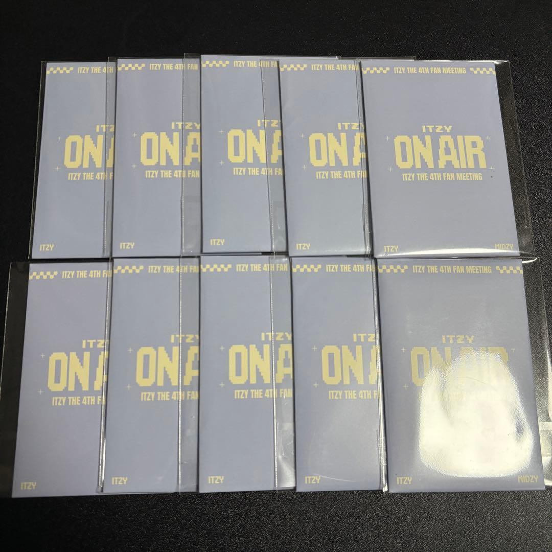 ITZY ON AIR ペンミ ラントレ 10個セット トレカ 新品未開封