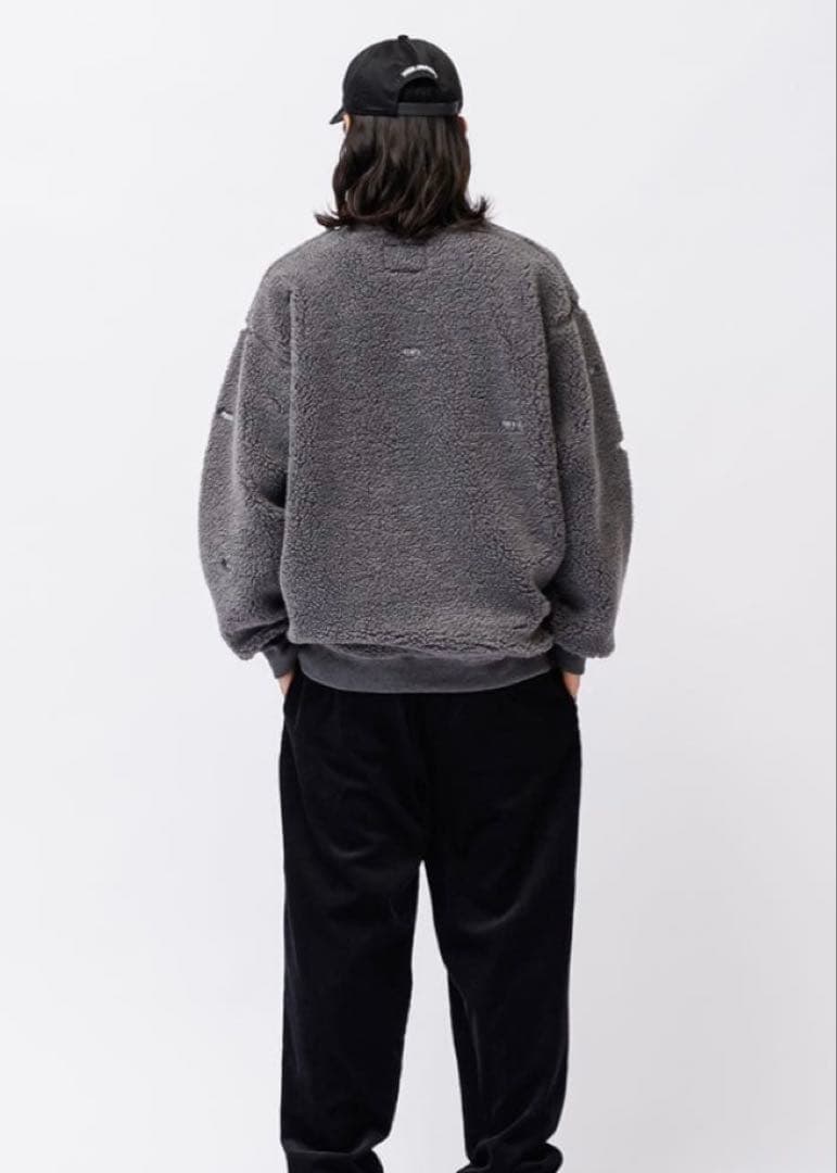 WTAPS 24FW フリース スウェット S 01