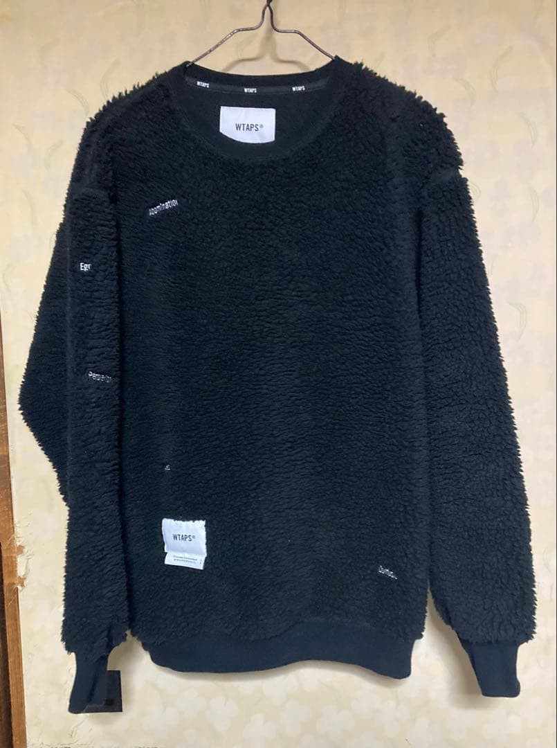 WTAPS 24FW フリース スウェット S 01