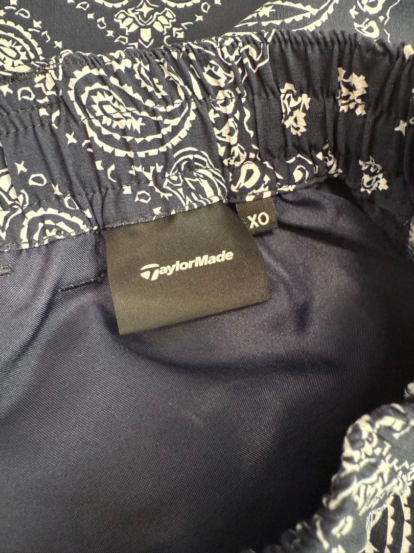 TaylorMade バンダナ柄 ショートパンツ
