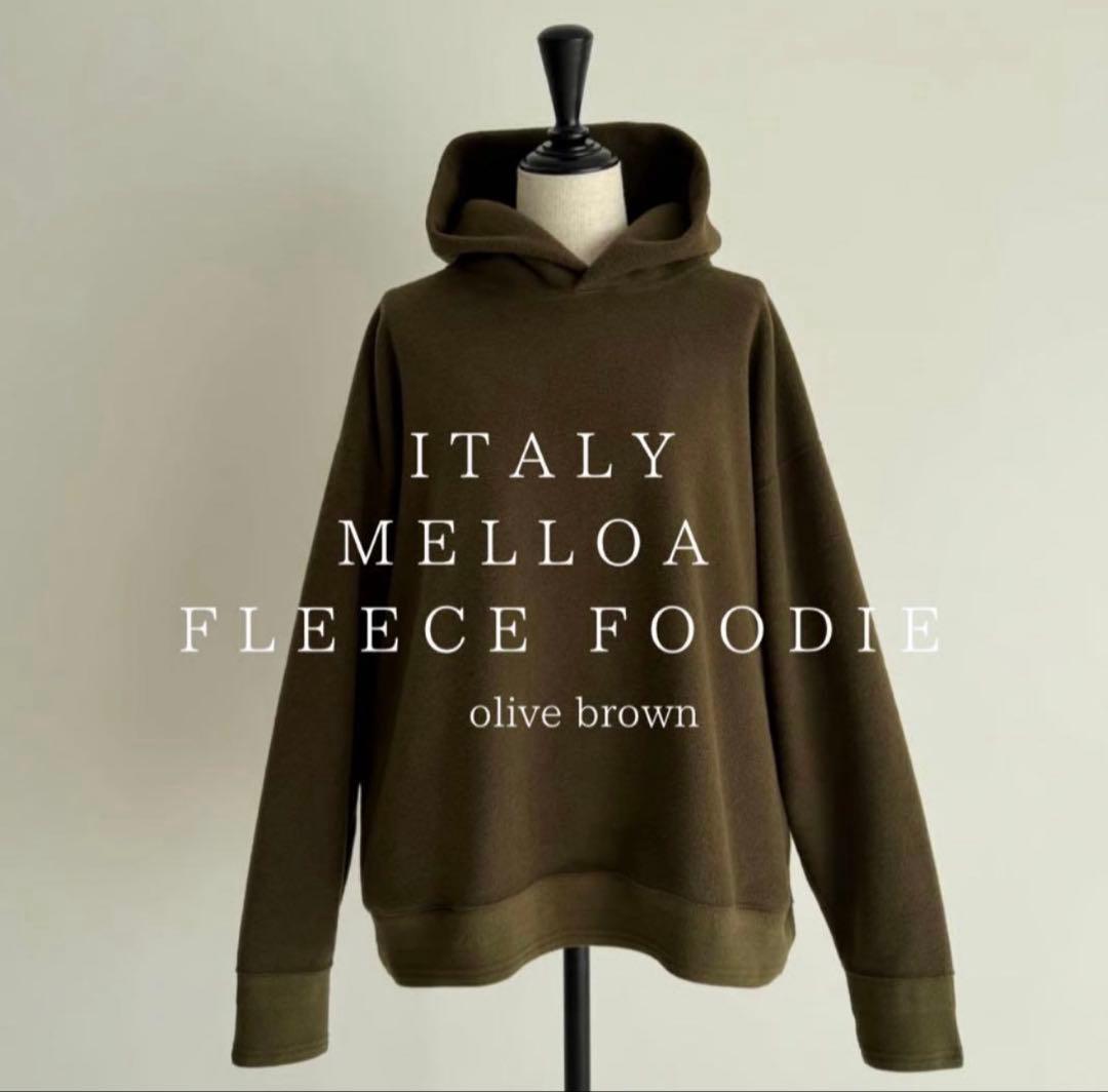 サイズ1 ITALY MELLOA FLEECE FOODIE argue