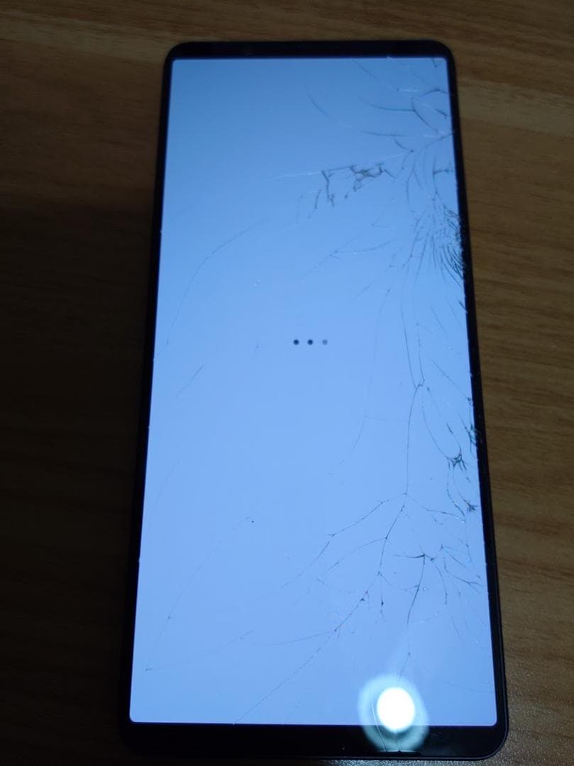 SONY XPERIA 1Ⅵ XQ-EC44 simフリー 本体 画面にひびあり