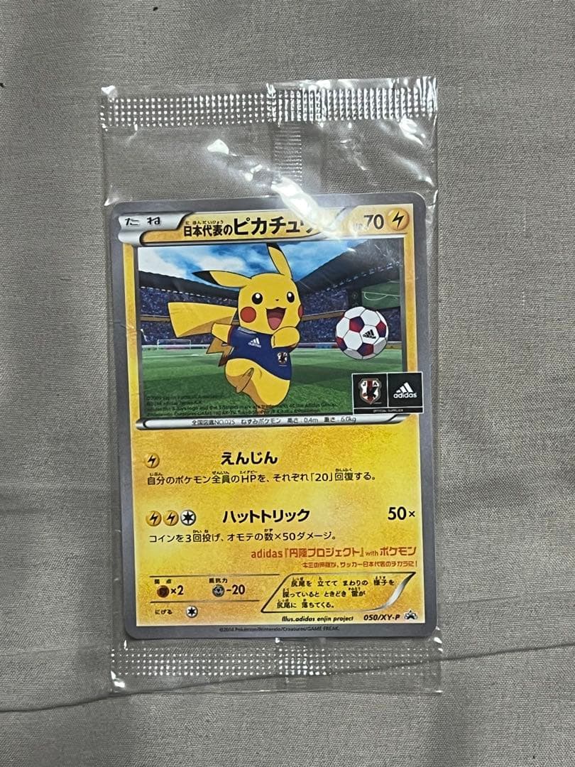 日本代表のピカチュウ：ポケモンNewモン! Book付録 プロモ　XY 値下げ◯