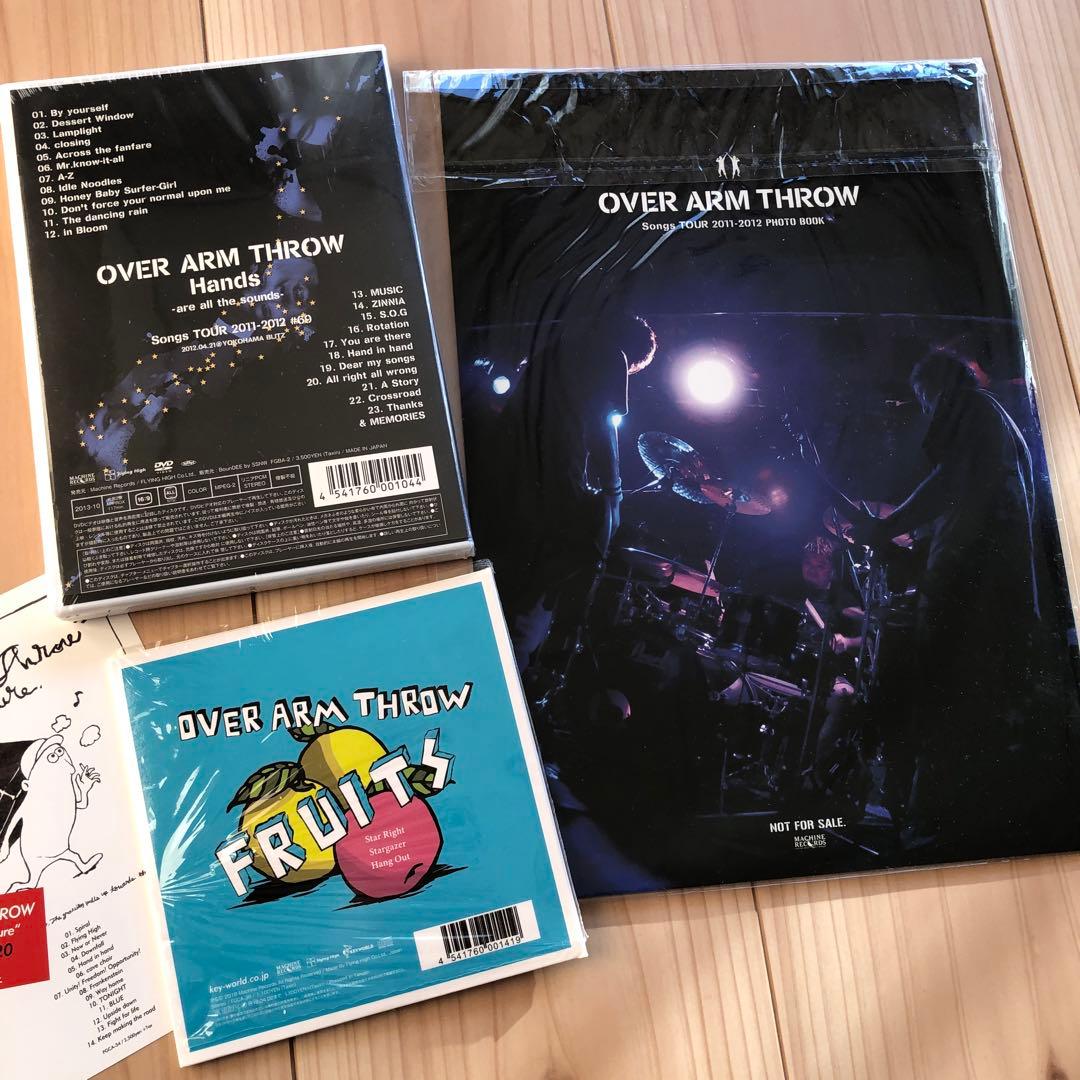 新品 OVER ARM THROW CD DVD 特典 OAT DEMO デモ