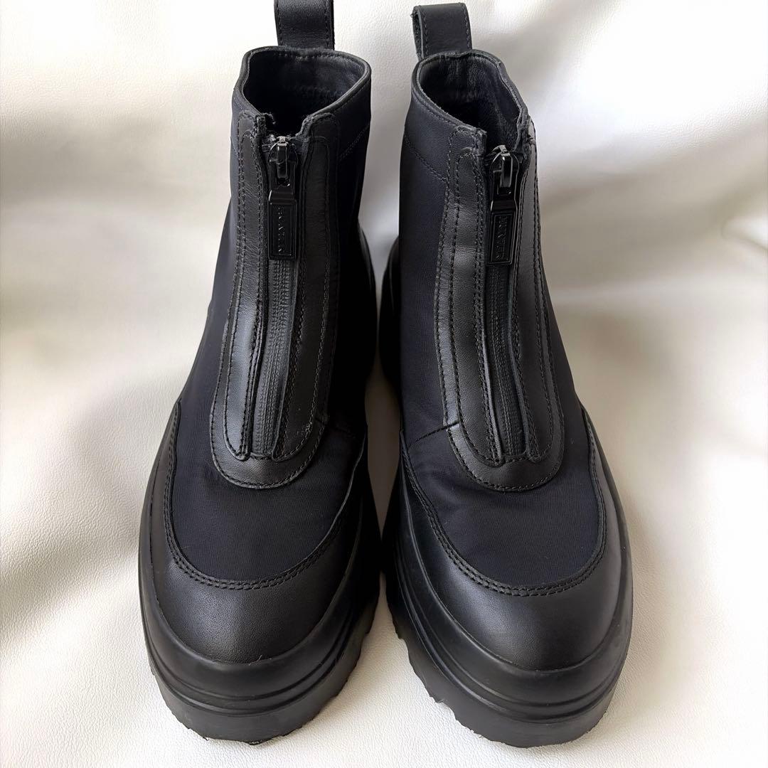 mさま専用 HUNTER エクスプローラーアンクルジップ フラットフォームブーツ