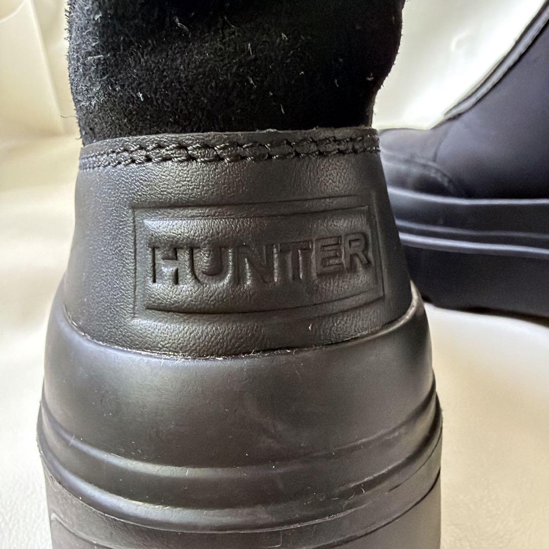 mさま専用 HUNTER エクスプローラーアンクルジップ フラットフォームブーツ