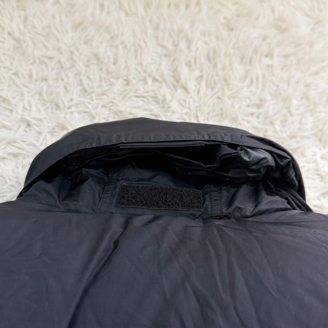 17073✨ノースフェイス L ロゴ刺繍 ヌプシ ダウンジャケット パープル