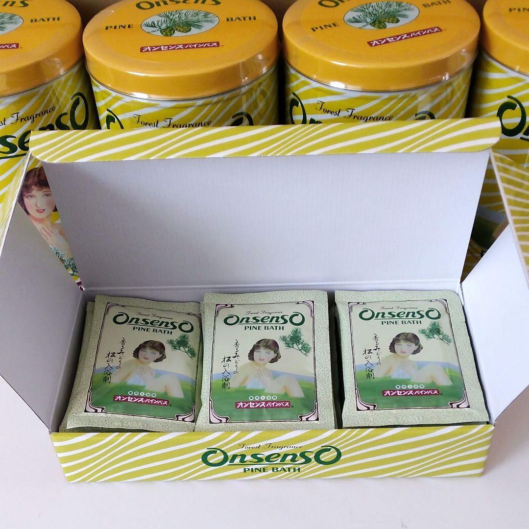 オンセンスパインバス2.1Kg×4缶 贈答品50g15袋付