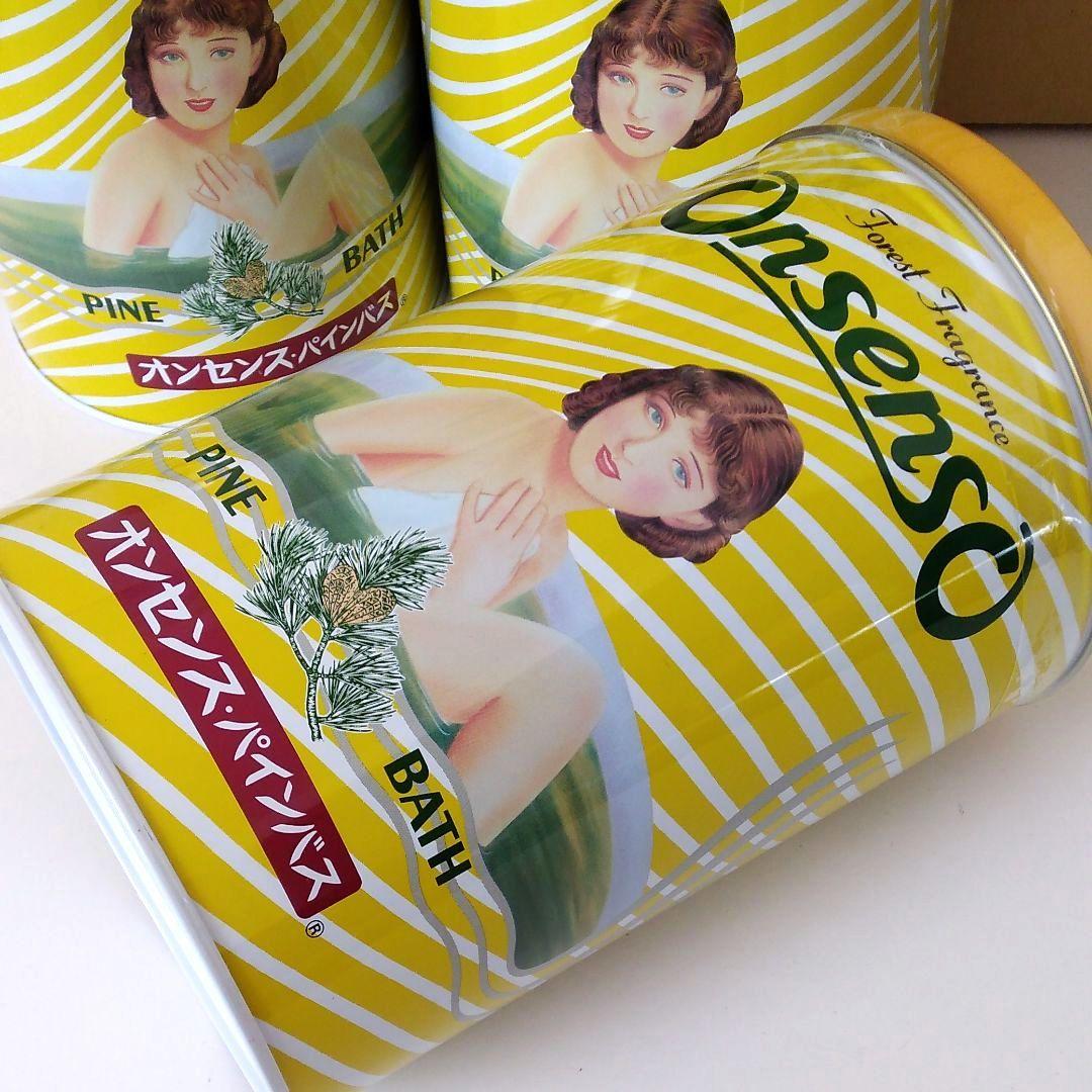 オンセンスパインバス2.1Kg×4缶 贈答品50g15袋付