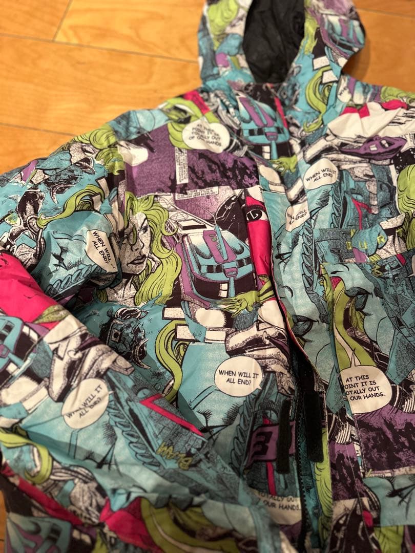 Burton コミックプリント スノーボードウェア 男性用　バートン　レディース