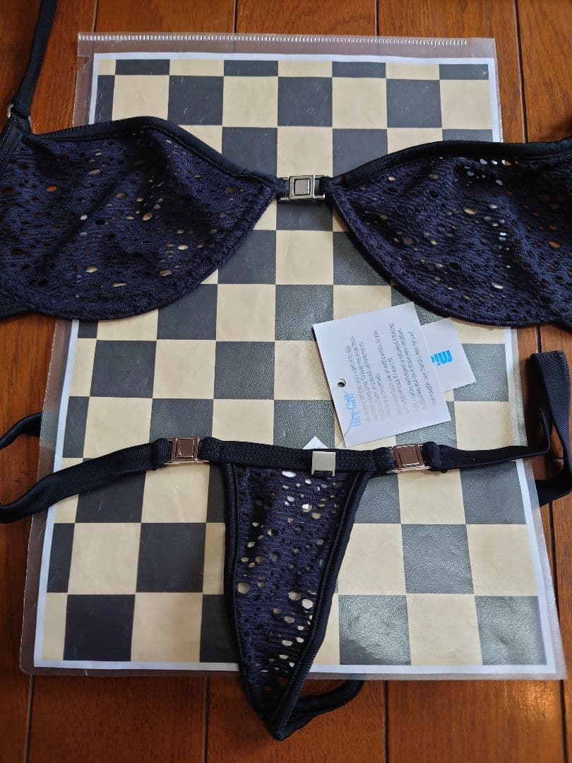 WickedWeasel microminimus バブルメッシュTバックビキニ