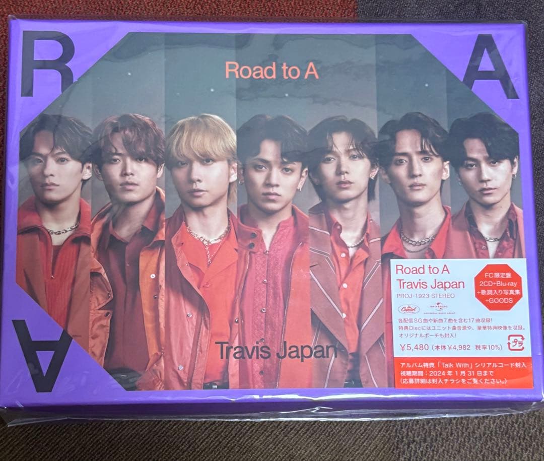 Travis Japan Road to A FC盤 おまけ付き