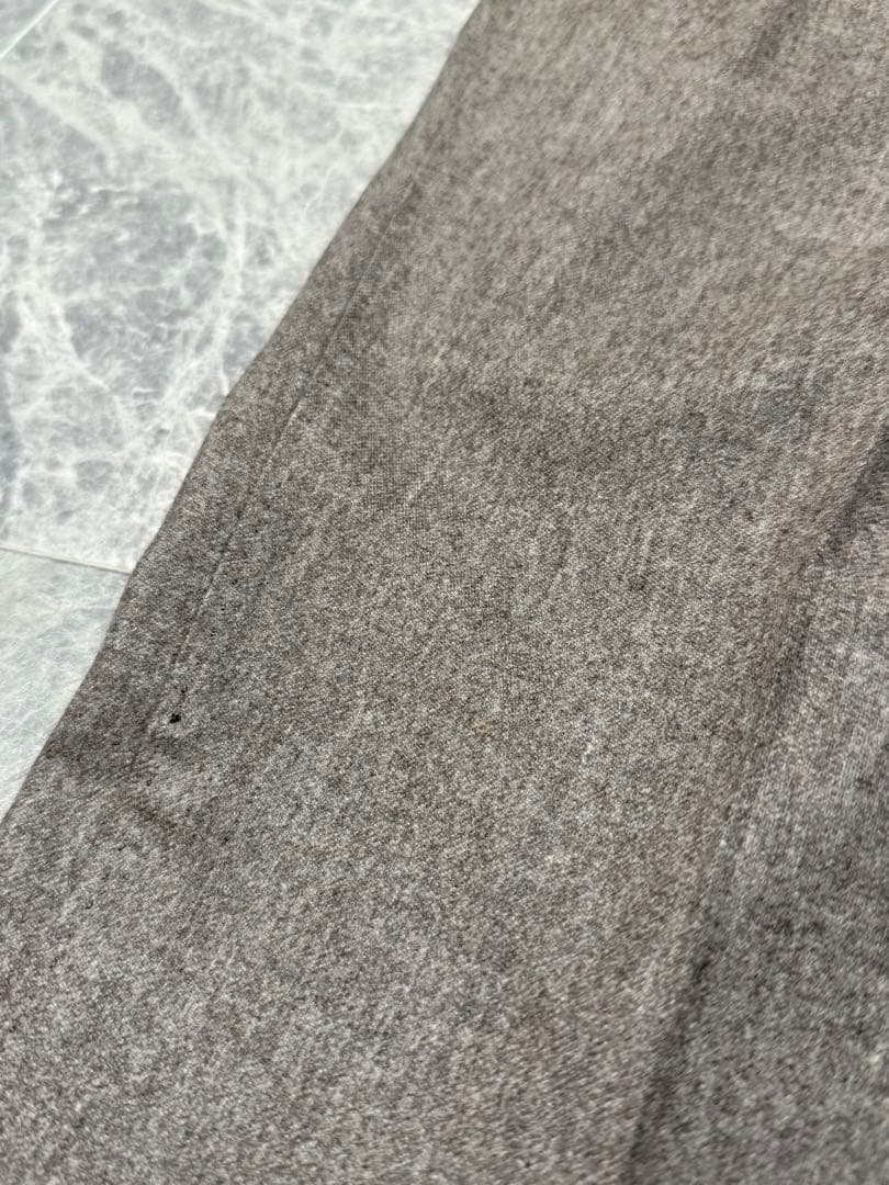 AMBROSI Super 100'S アンブロージ ウール 2タック パンツ