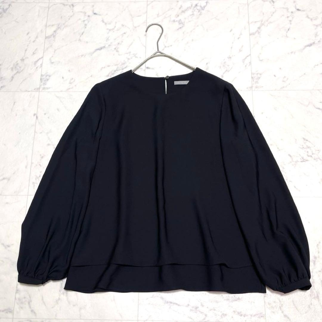 まなみんママ✨セオリーリュクス 現行 ELIDA3 二枚仕立て ブラック