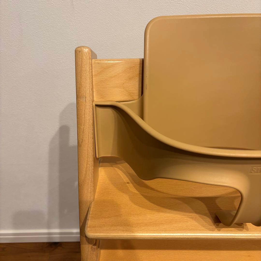 ストッケ トリップトラップ ナチュラル ベビーセット付き 極美品