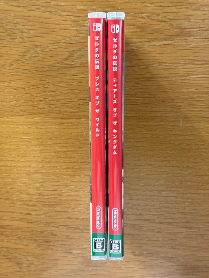 【ゼルダの伝説】ブレスオブザワイルド ＆ ティアーズオブザキングダム セット