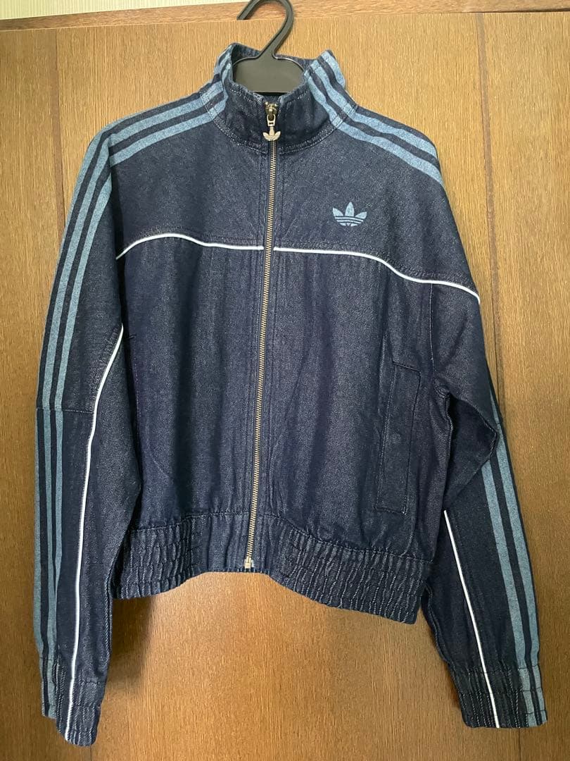 未使用 adidasデニム ジャケット あのちゃん BLACKPINK着用 S
