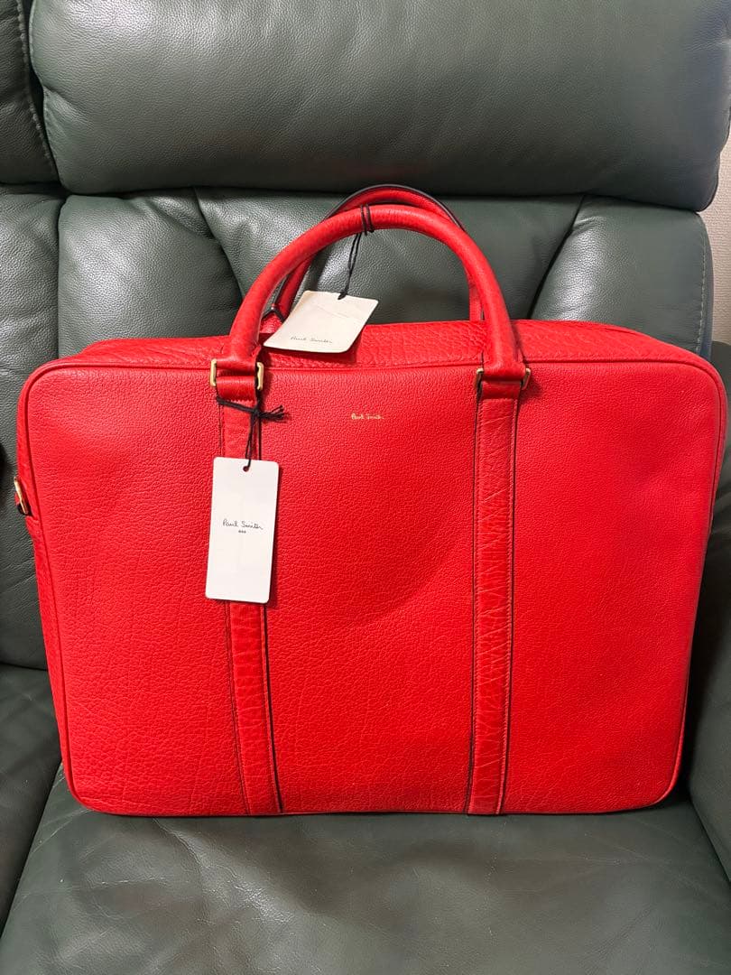 コ*タ様 ポールスミス　レザーブリーフバック　大容量