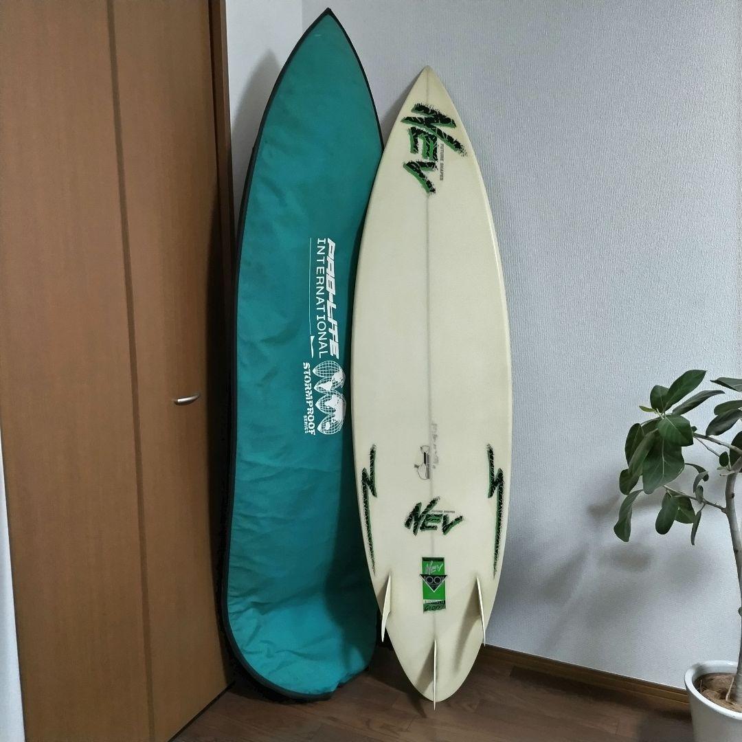 ヴィンテージ サーフボード　NEV 　ハードケース付き