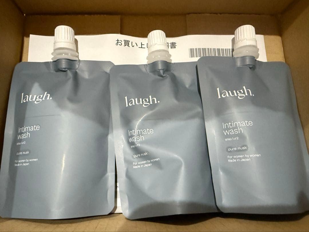 ラフドット　インティメイトウォッシュ　詰め替え用　ピュアムスク3本分