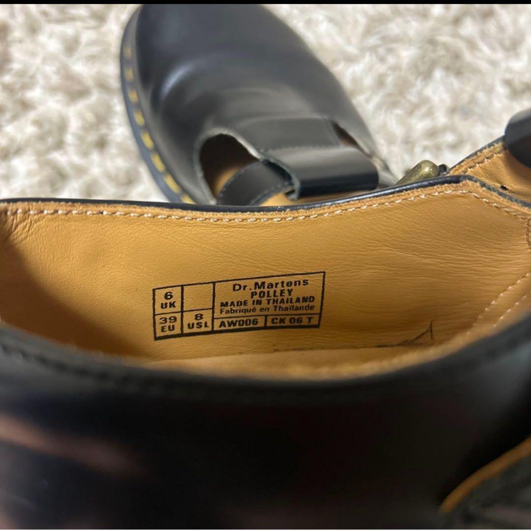 Dr. Martens ブラック メリージェーンシューズ