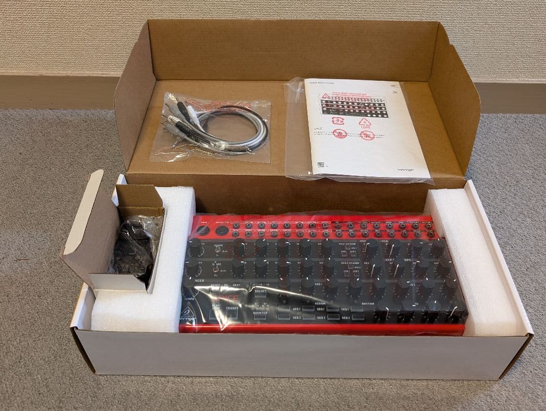 Behringer セミモジュラーシンセ3台セット【箱付美品】