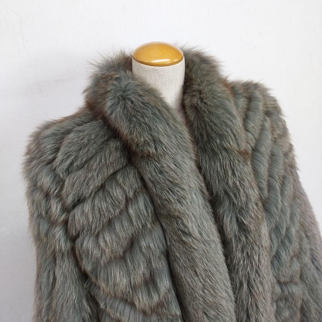 サガフォックス 銀サガ ダイドフォックス ショート丈 コート ジャケット 毛皮