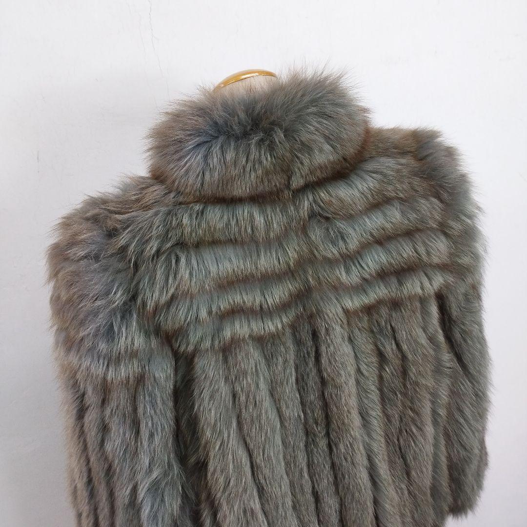 サガフォックス 銀サガ ダイドフォックス ショート丈 コート ジャケット 毛皮