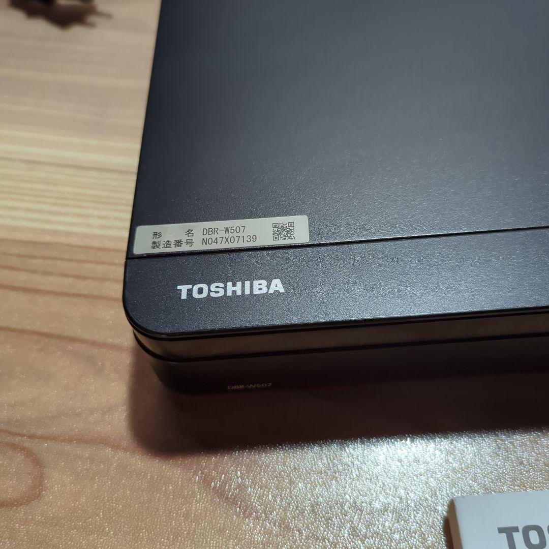 東芝 REGZA HDD内蔵ブルーレイレコーダー DBRW507 500GB