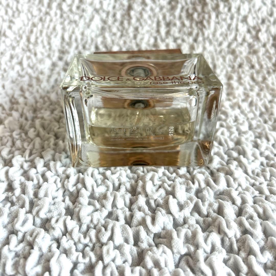【大きい75ｍｌ】ドルチェ＆ガッパーナ　ローズ ザ ワン　オードパルファム