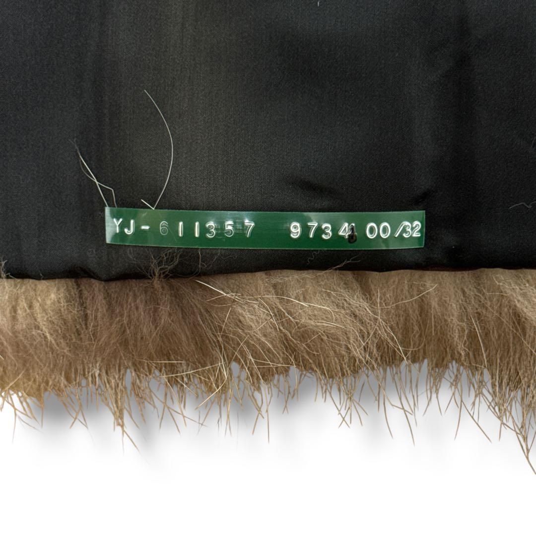 極美品 SAGA FOX 金サガ シルバーフォックスセミロングコート 毛皮 M