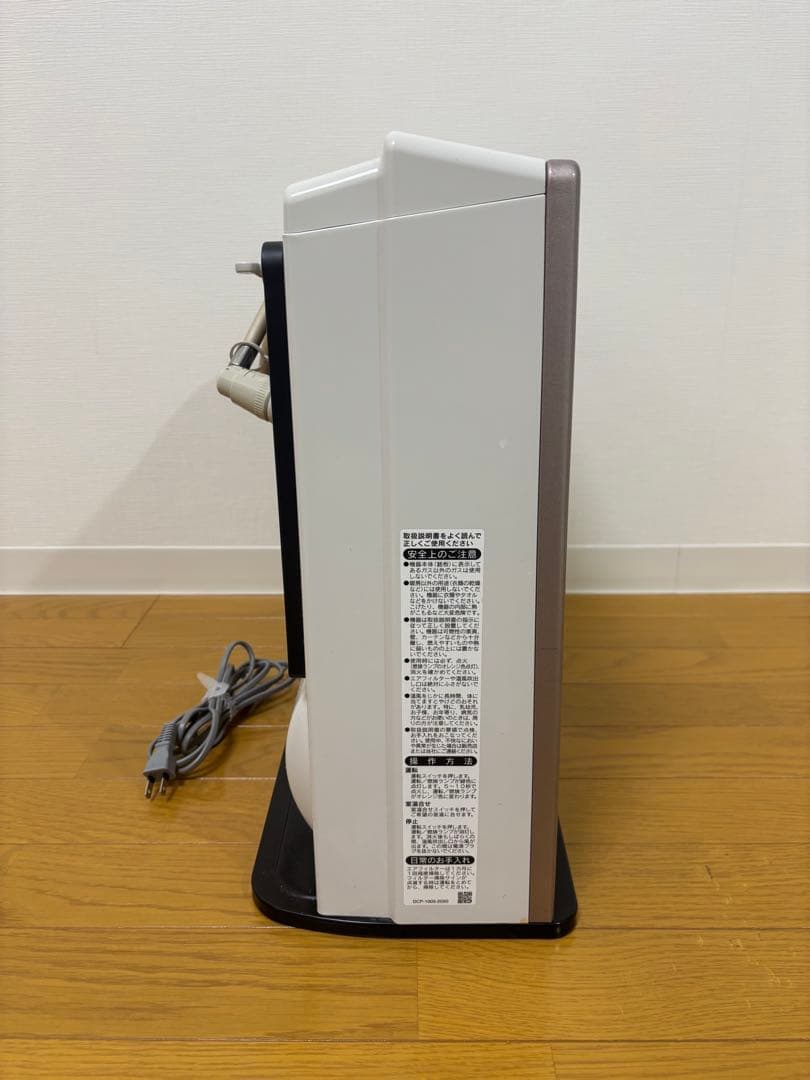 美品 リンナイ ガスファンヒーター RC-U4001E 都市ガス ガスコード付き