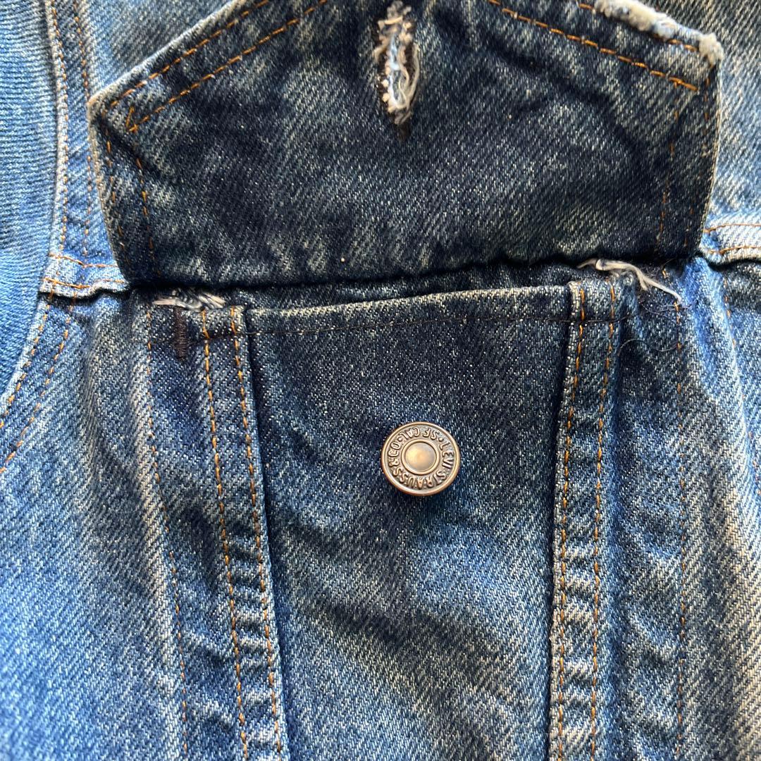 ヒ*ン様 70s〜80s USA製 Levi's 70505 デニムジャケット