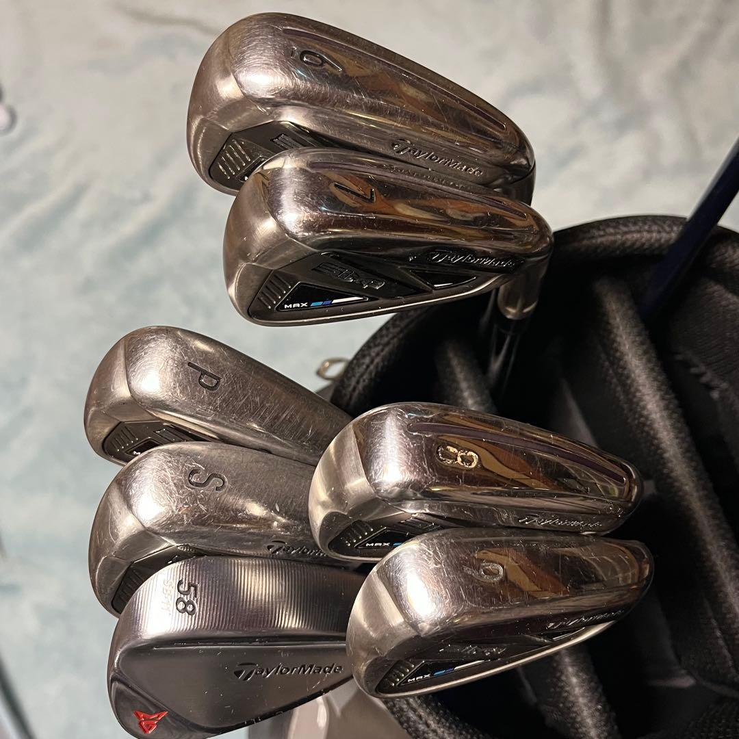 テーラーメイド SIM2MAXゴルフクラブセット ※パターなし キャディバッグ付