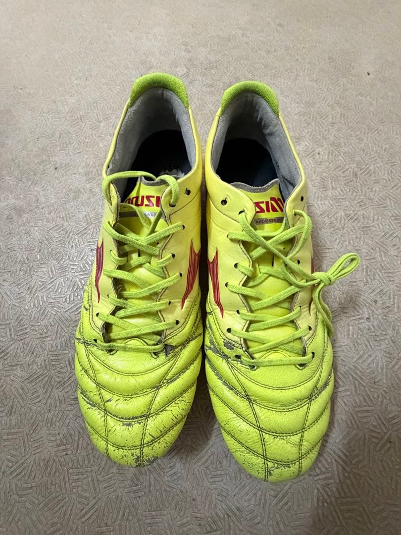 Mizuno モレリア限定カラー‼️サッカーシューズ イエロー スパイク