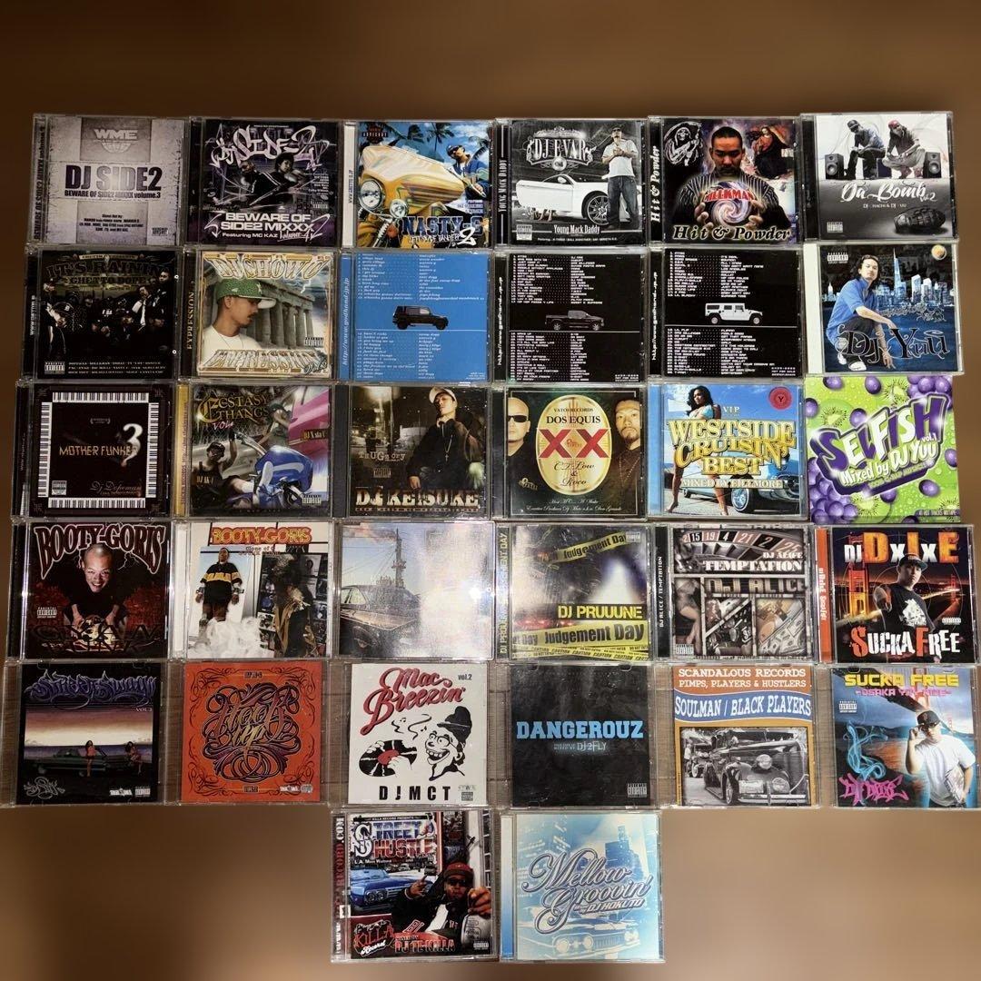 Gangsta Rap Mixcd 32枚+おまけ