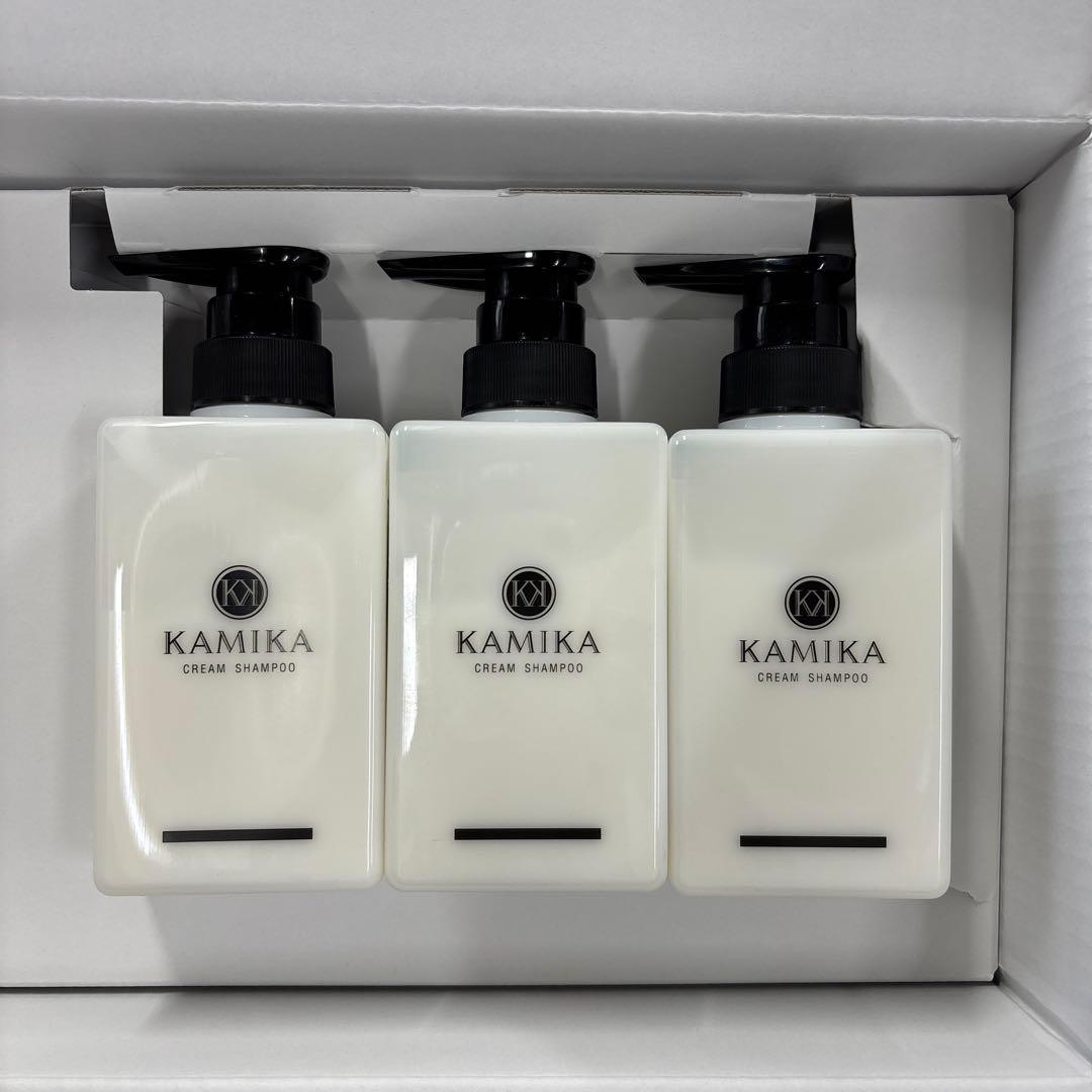 カミカ　クリームシャンプー 3本セット