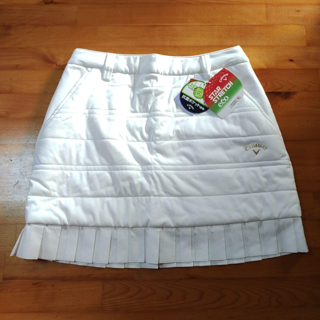 Callaway レディース ゴルフスカート ホワイト　白　ダウンスカート　М