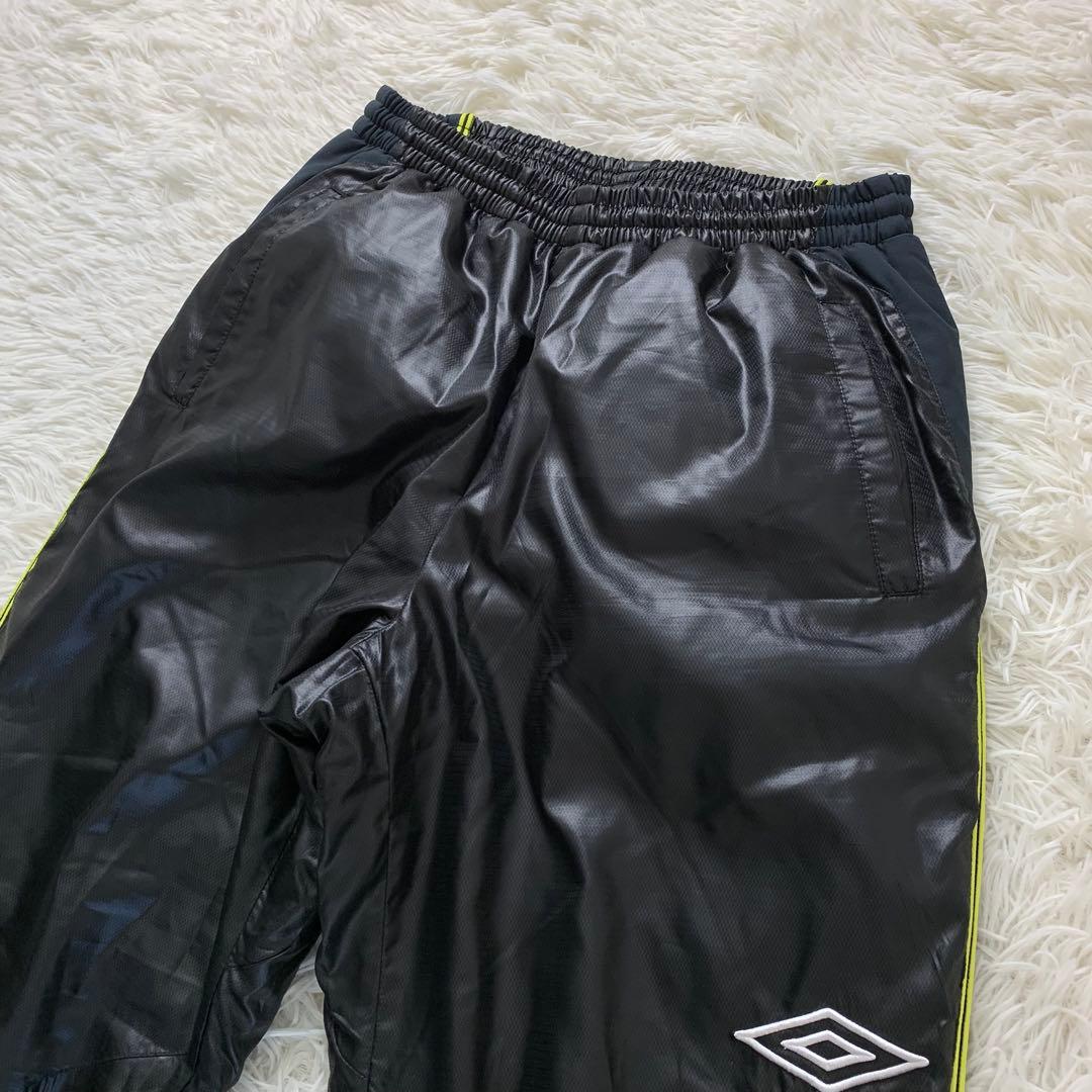 美品■umbro ウィンドブレーカ セットアップ 中綿 ブラック