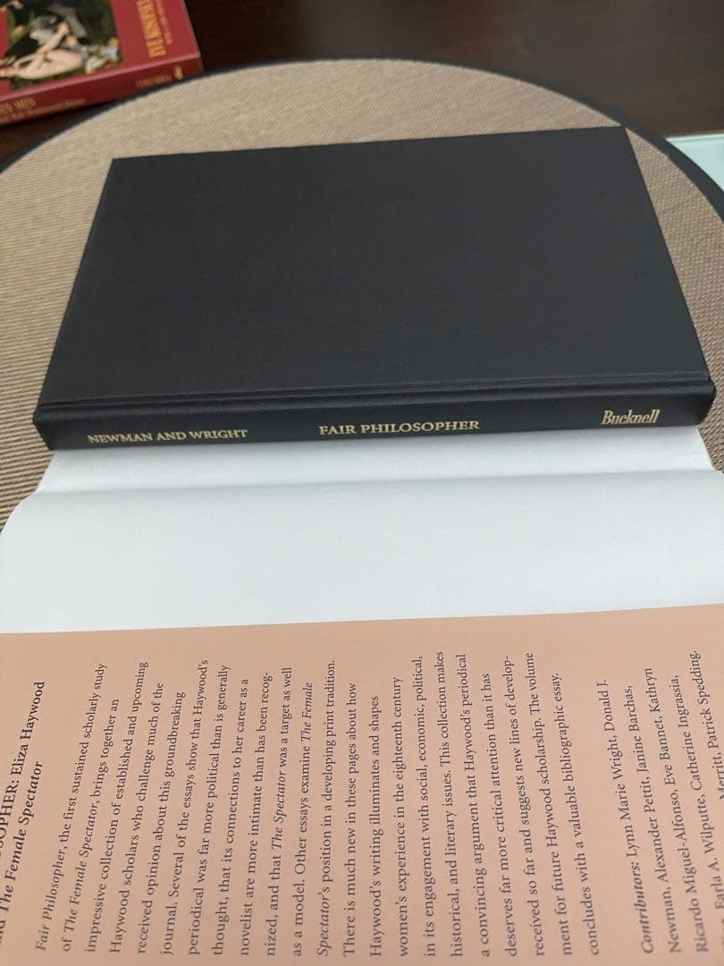 洋書 FAIR PHILOSOPHER Eliza Haywood