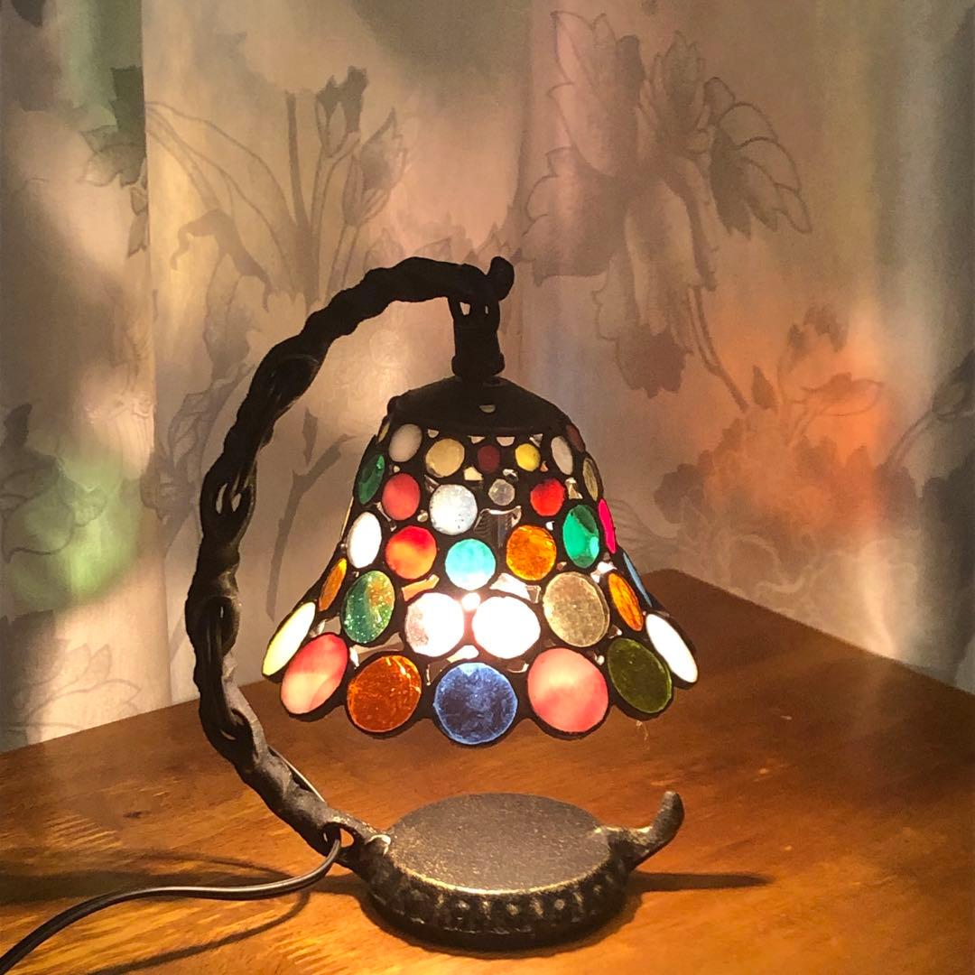 ステンドグラス♦︎カラフルミニランプ