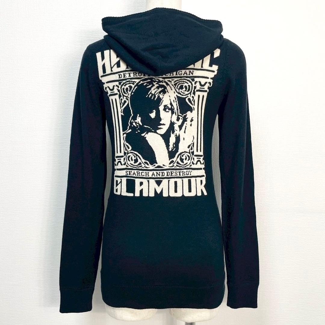 y2k❤️00s HYSTERIC GLAMOUR ヒスガール ニットパーカー