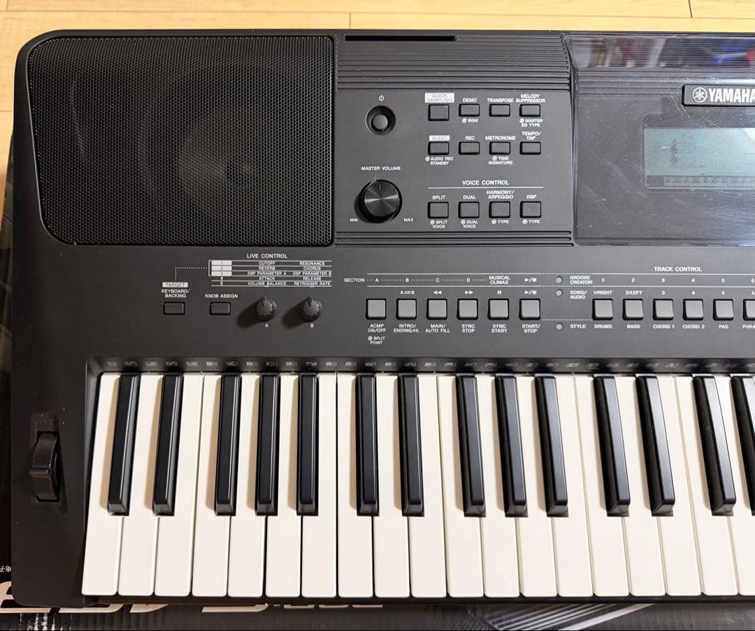 美品　YAMAHA PSR-E463 電子キーボード