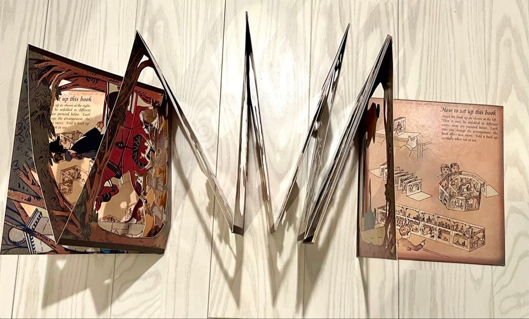 飛び出す絵本6冊セット　仕掛け絵本　洋書　アンティーク