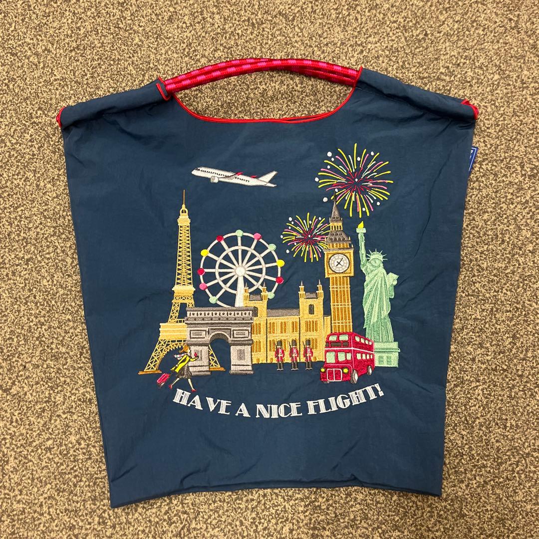 JAL搭乗者限定 エコバッグ ボールアンドチェーン 第2弾 極美品