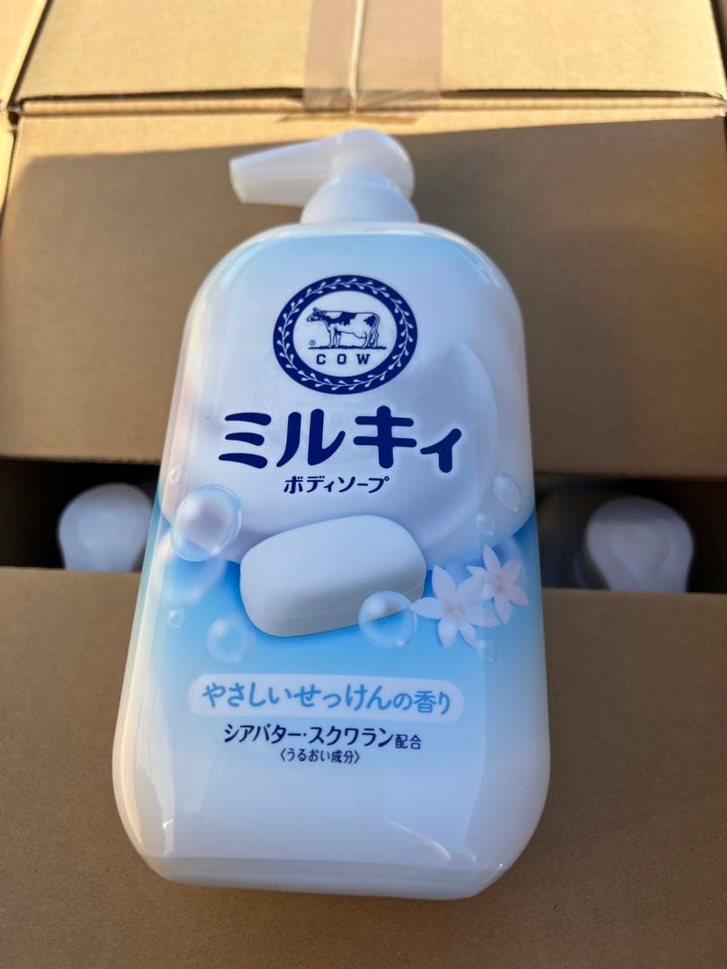 ミルキィボディソープやさしいせっけんの香り24本セット500ml