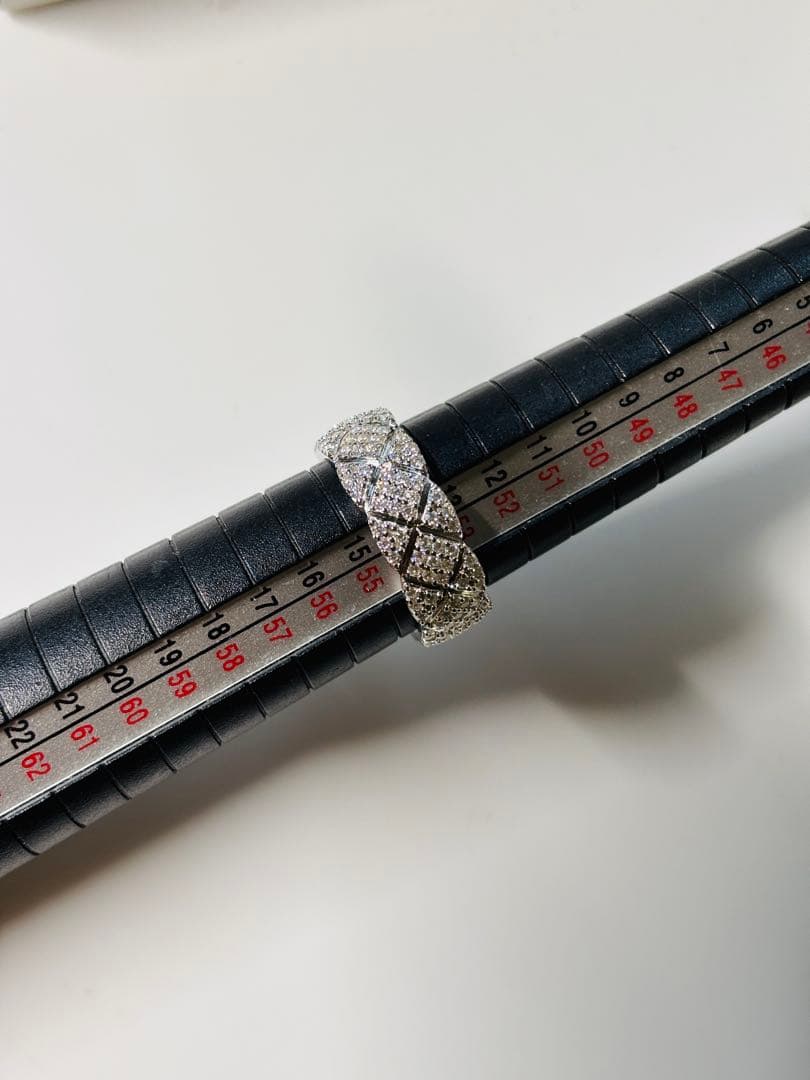 最高級モアサナイト　モアッサナイト　リング