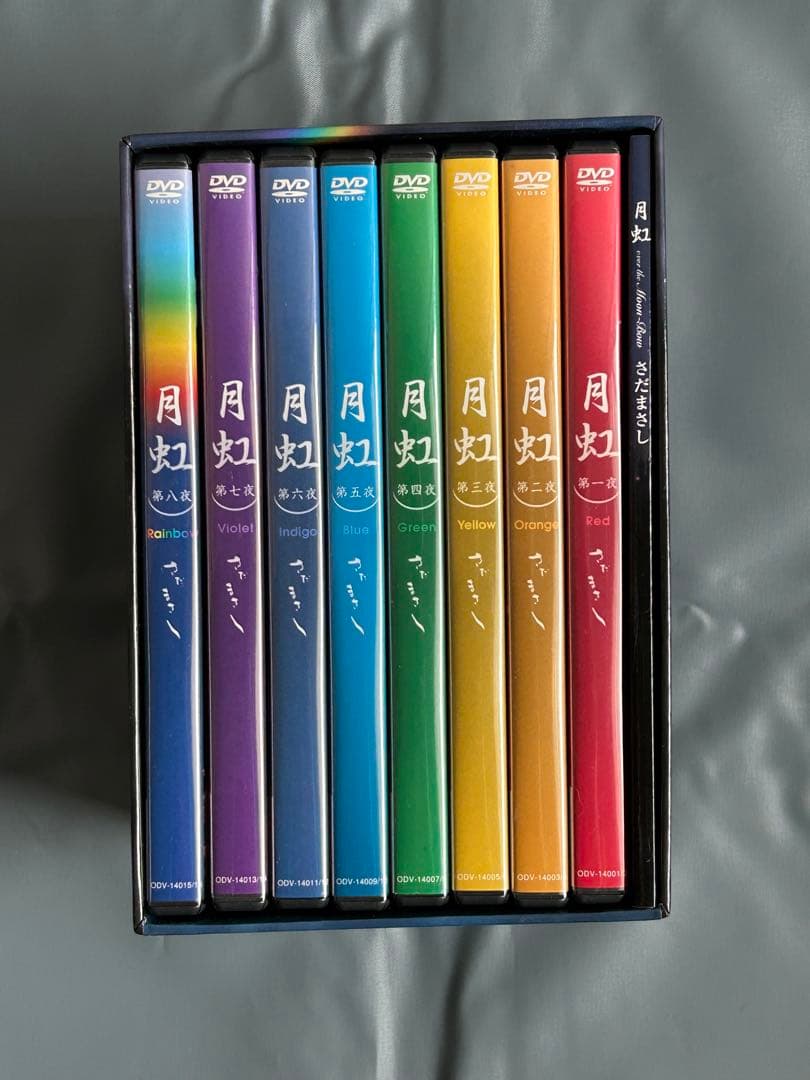 月虹 さだまさし8卷16枚組DVDセット