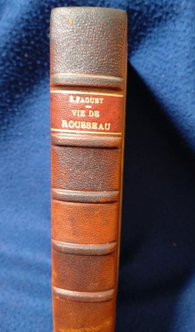 Emile　Faguet著　J.J.Rousseau研究書　全5巻　革装丁高級本